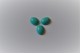 CABOCHON OVALE POUR JONC - VERT TURQUOISE