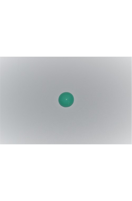 CABOCHON ROND 10 mm - VERT TURQUOISE