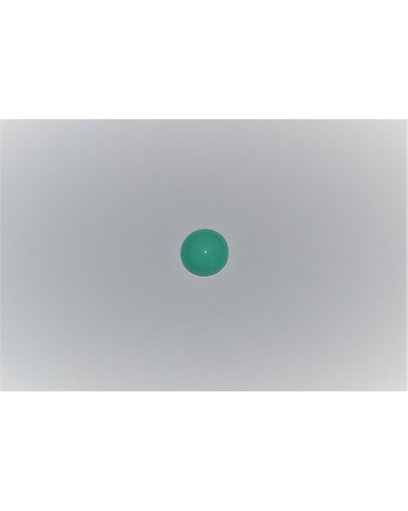 CABOCHON ROND - VERT TURQUOISE