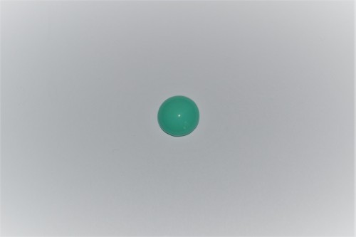 CABOCHON ROND - VERT TURQUOISE