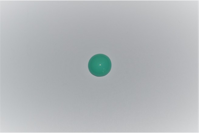 CABOCHON ROND - VERT TURQUOISE