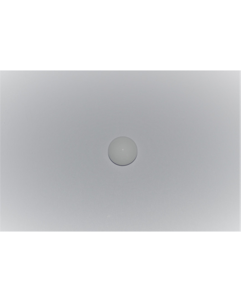 CABOCHON ROND - BLANC