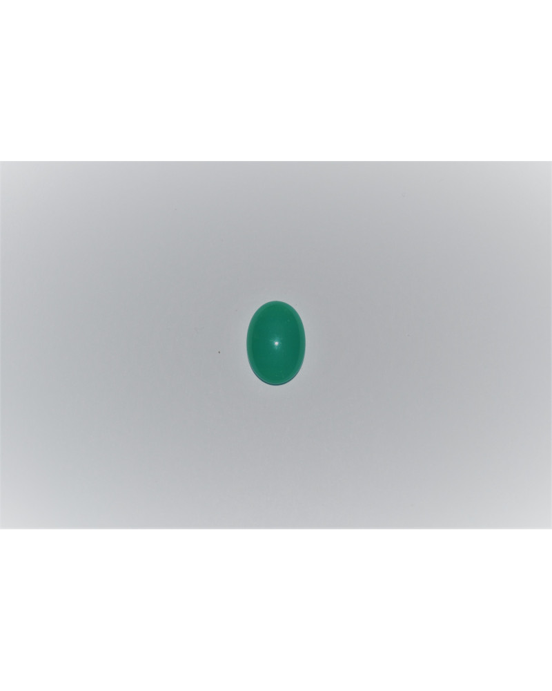 CABOCHON OVALE POUR BAGUE - VERT