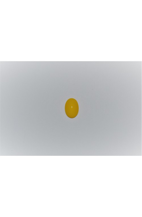 CABOCHON 10x14 POUR BAGUE - JAUNE