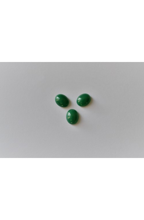 CABOCHON 10x8 mm - VERT