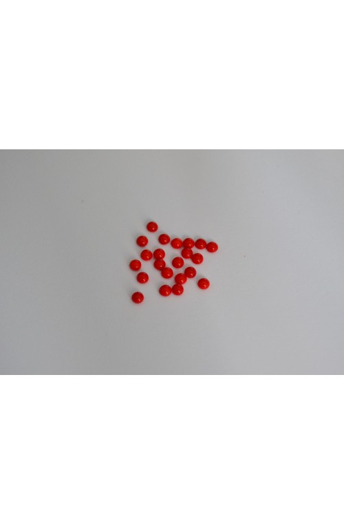 CABOCHON 3 mm - COQUELICOT