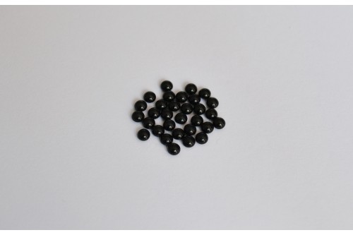 CABOCHON 3 mm - BLACK