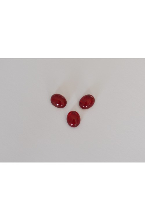 CABOCHON 10x8 mm - RUBIS