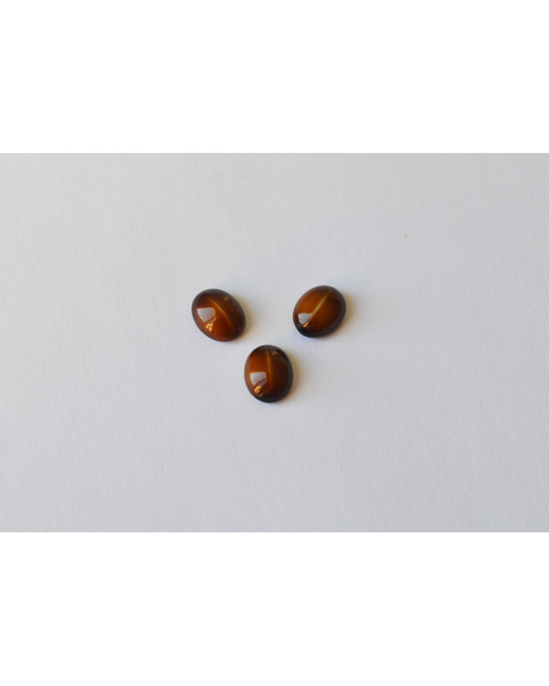 CABOCHON OVALE POUR JONC - OEIL DE TIGRE