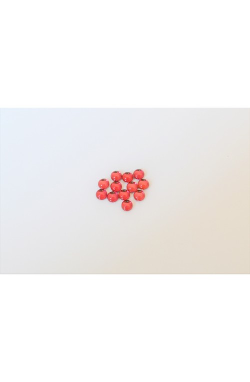 CABOCHON 4 mm ROSE TRANSLUCIDE