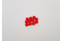 CABOCHON 4 mm ROUGE TRANSLUCIDE