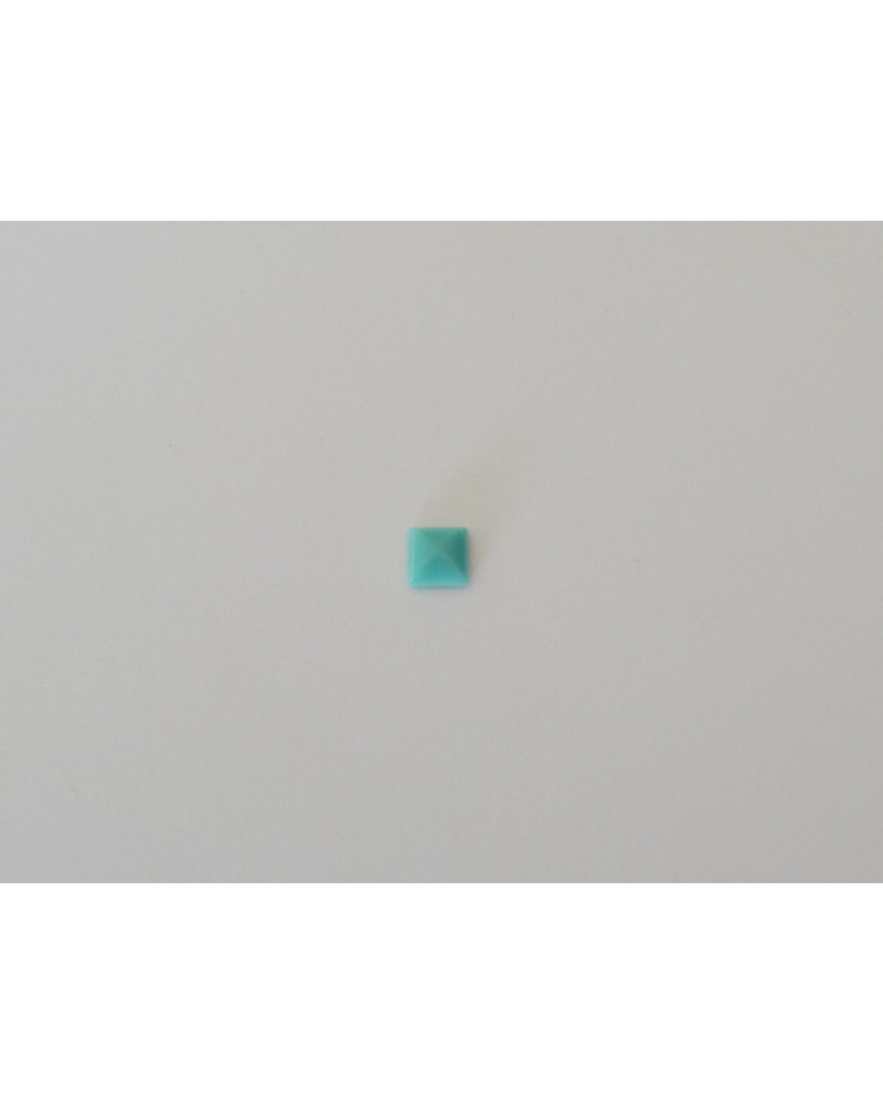 CABOCHON CARRE TUQUOISE