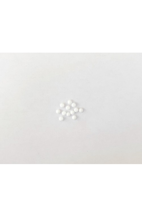 CABOCHON 3 mm - BLANC