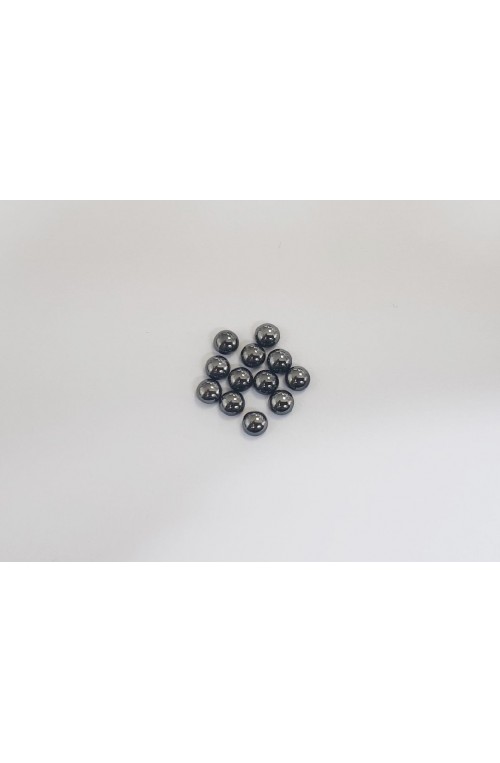 CABOCHON 4 mm HEMATITE