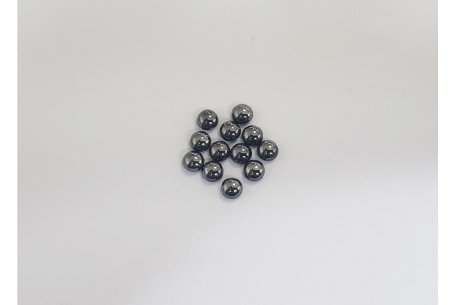 CABOCHON 4 mm HEMATITE