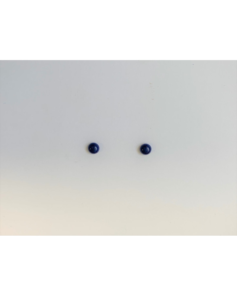 CABOCHON ROND 6 MM  ROSE