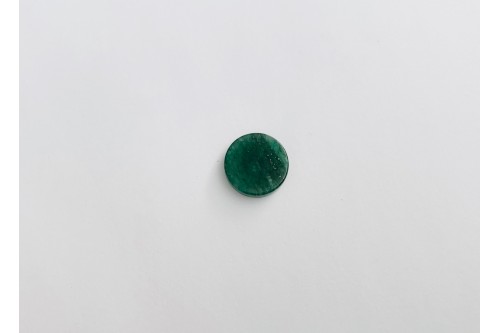 CABOCHON ROND 14 mm AGATE VERTE