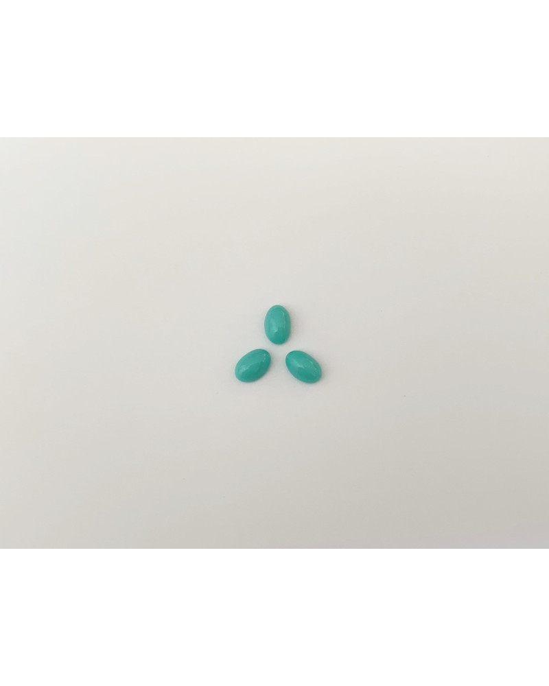 CABOCHON 6x4 TURQUOISE