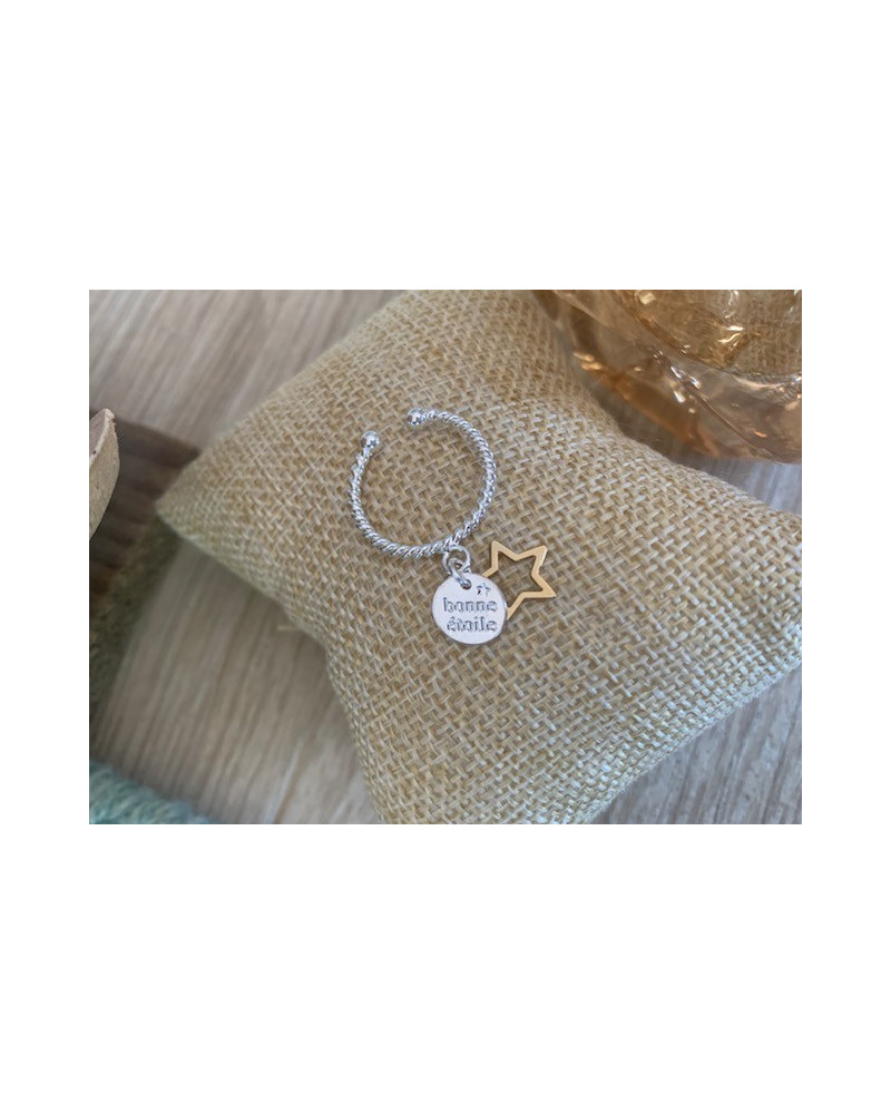 BAGUE ANNEAU TORSADéE