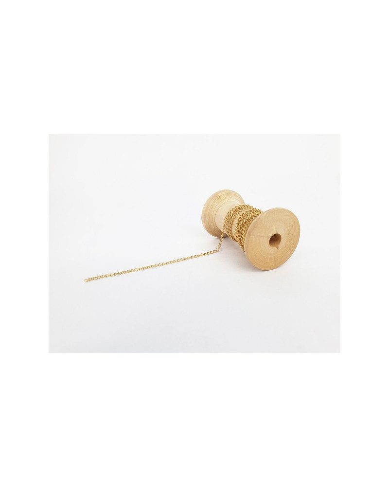 CHAINE DE RALLONGE DORéE CAT