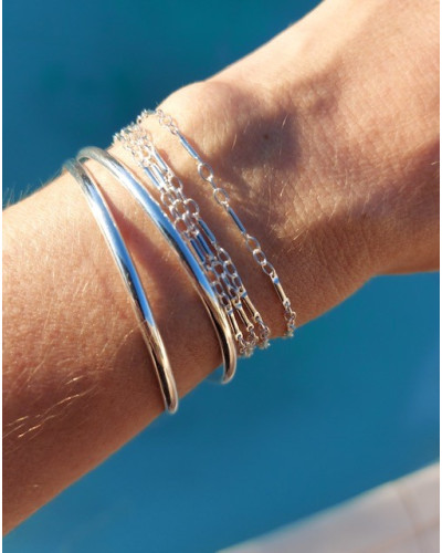 chaîne fine décor tube