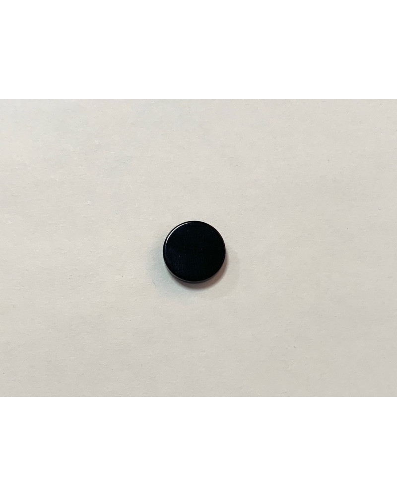 CABOCHON ROND 15 mm HEMATITE
