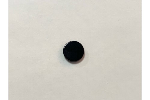 CABOCHON ROND 14 mm HEMATITE