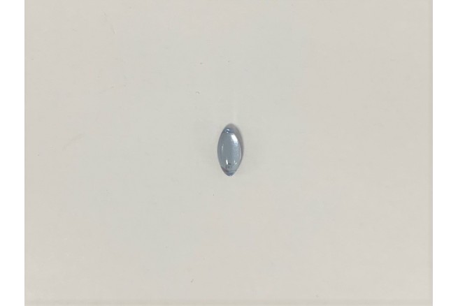 cabochon navette 8x4 bleu aigue marine