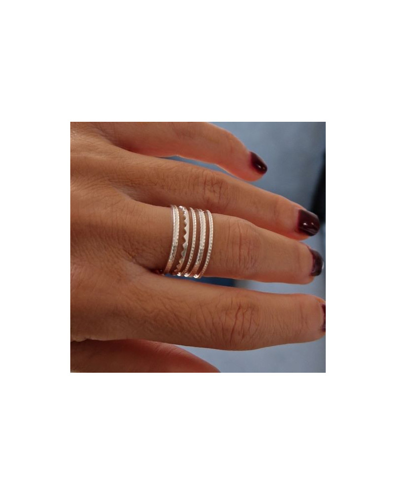 Bague 5 fils SOFIA