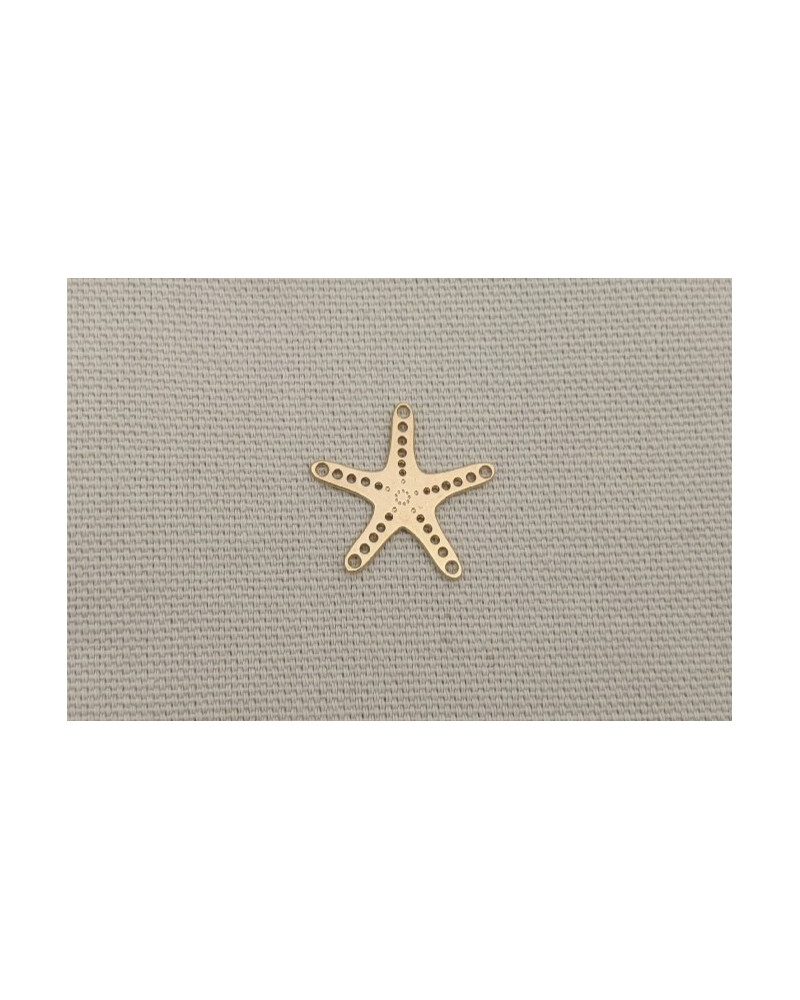 ETOILE DE MER AJOURÉE DORÉE