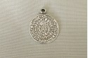 calendrier aztèque pendentif grand modèle argent antique