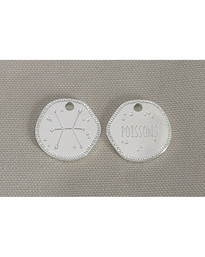Médaille Zodiac Poissons