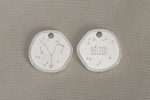 Médaille Zodiac Bélier 50%