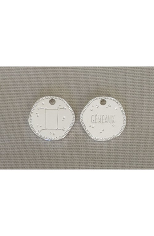 Médaille Zodiac Gémeaux 50%