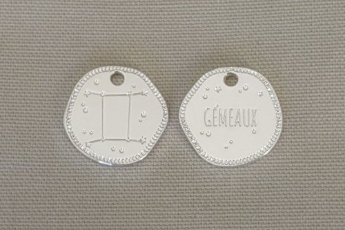 Médaille Zodiac Gémeaux