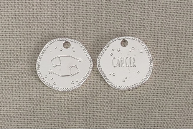 Médaille Zodiac Cancer