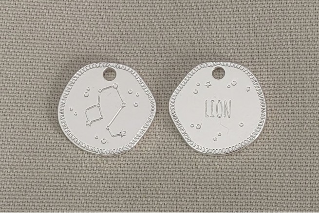 Médaille Zodiac Lion