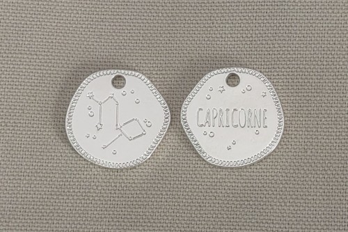 Médaille Zodiac Capricorne