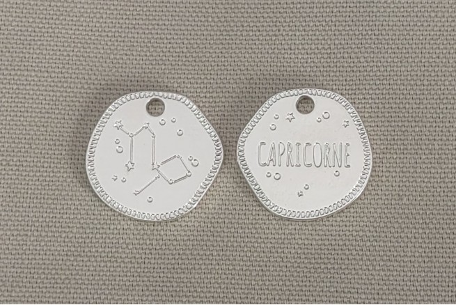 Médaille Zodiac Capricorne