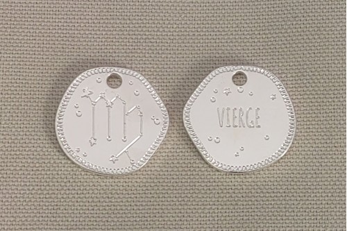 Médaille Zodiac Vierge