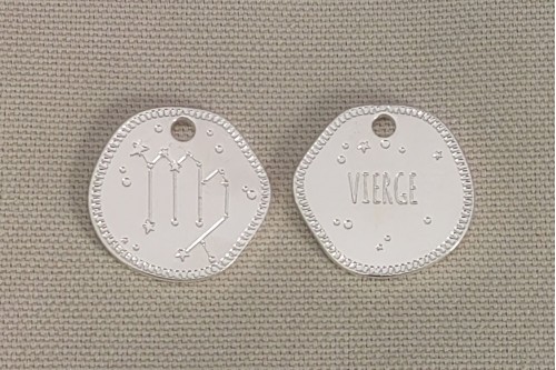 Médaille Zodiac Vierge 50%