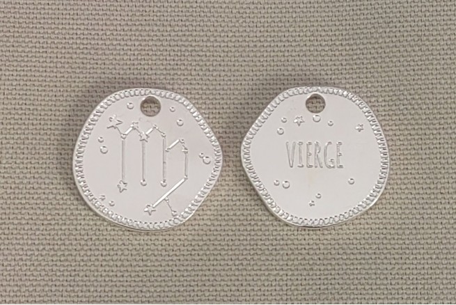 Médaille Zodiac Vierge