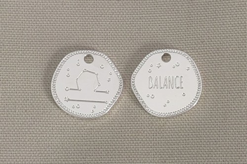 Médaille Zodiac Balance 50%