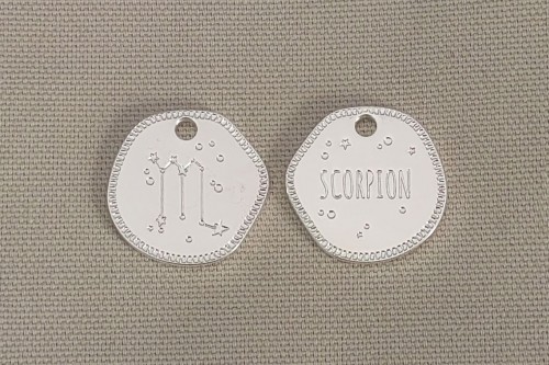 Médaille Zodiac Scorpion