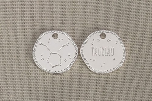 Médaille Zodiac Taureau