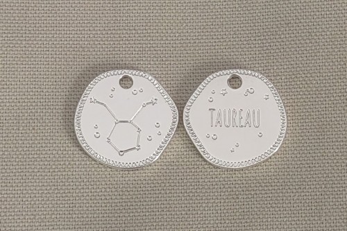 Médaille Zodiac Taureau 50%