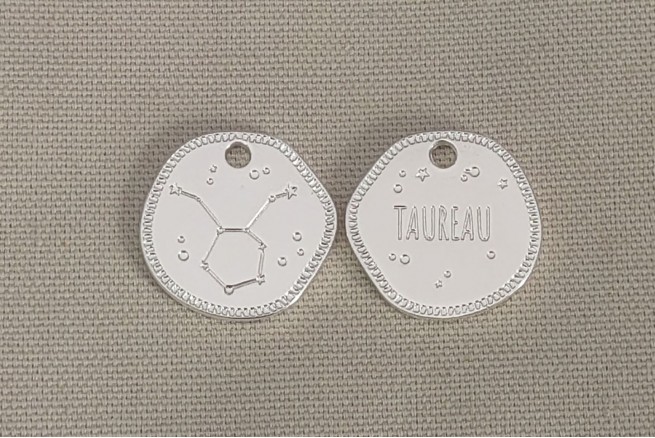 Médaille Zodiac Taureau