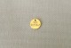 pampille "petit bonheur" dorée diamètre 9 mm