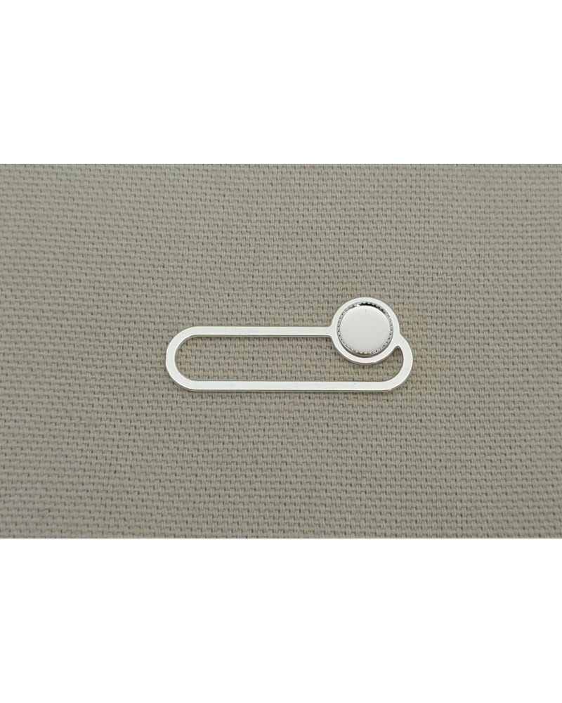 PENDENTIF MODELE SIX AVEC CABOCHON DIAMETRE 6 mm