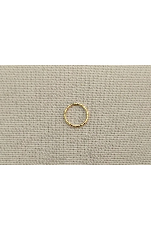 cercle fil diamanté doré 10 mm